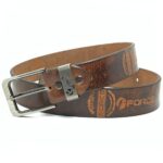 Force Casual Leather Belt with Steel Loop